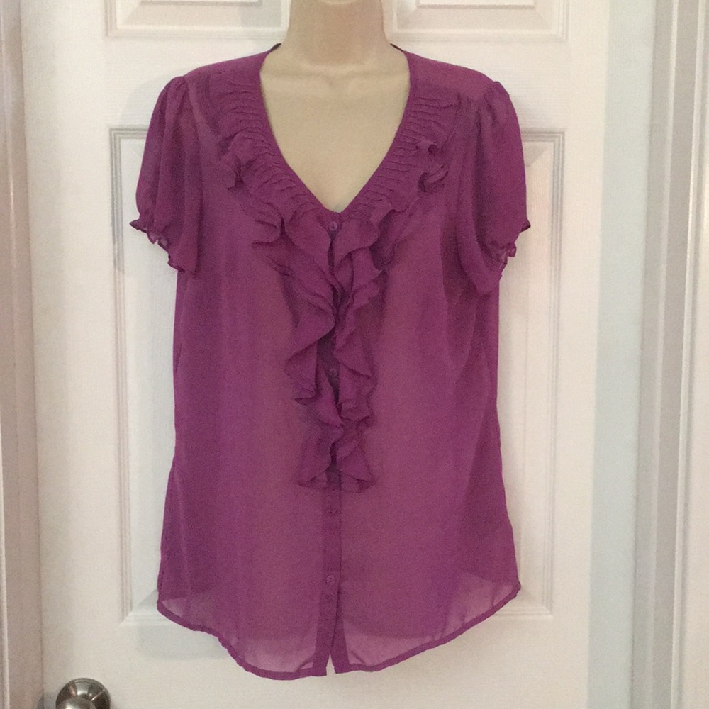 Beautiful purple blouse